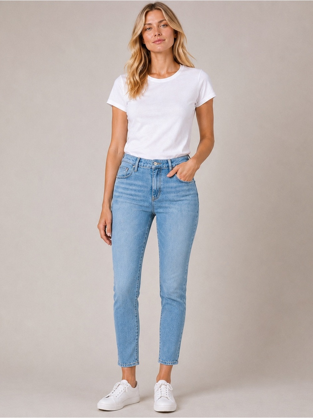 Good American Good Legs Denim Skinny Jeans High Rise Ankle In Indigo317 SIZE 18